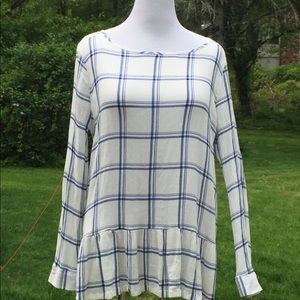 LOFT Long Sleeve Tunic Top